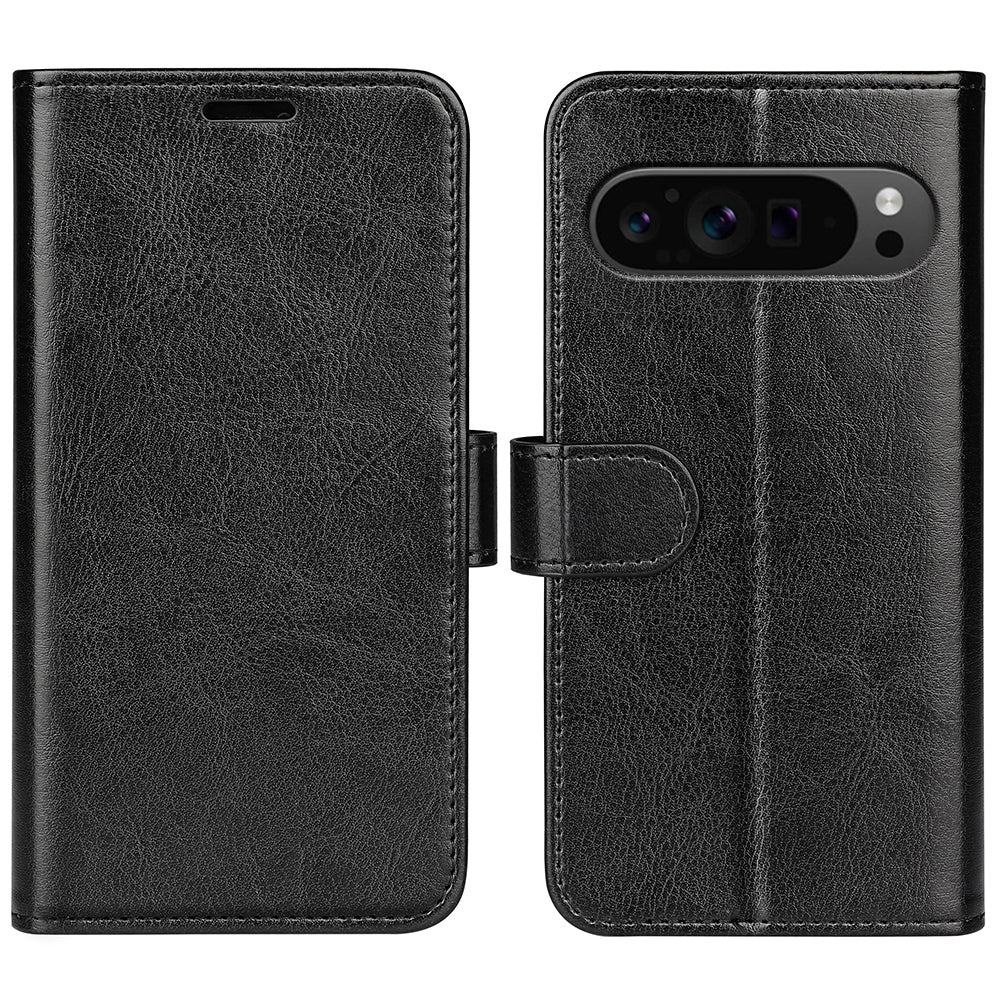 For Google Pixel 9 Pro Cell Phone Cases Crazy Horse Texture Magnetic Cover For Google Pixel 9 Pro Cell Phone Cases Crazy Horse Texture Magnetic Cover